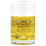 DERMA E, Styling Hair Repair Oil, 1 fl oz (30 ml) yellow