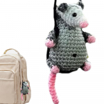 K&auml;sitsi valmistatud kootud hiirte heegeldatud kingitused armsa kujuga autokaunistus Erksate v&auml;rvidega autov&otilde;lu peres&otilde;pradele kolleegidele s&uuml;nnip&auml;evaks