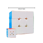 18,8 cm Rubiku kuubik, mida saab kasutada istumiseks taburetina valge