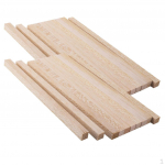 20 tk 20 cm puidust t&uuml;&uuml;bel pagasiruumi varda 10 mm valmistamiseks