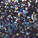 Peinture pour tissus Extr&ecirc;me Paillettes 59 ml - Multicolore