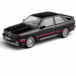1/24 M&otilde;&otilde;tkava 1988 BMW M3 IM3 Sulamist M&otilde;&otilde;tkava Auto Mudel Valatud Metallist Miniatuurauto Heli ja Valgusega Klassikalise Auto Kollektsioon Laste M&auml;nguauto S&otilde;iduk must