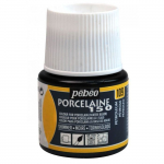 Peinture porcelaine - P&eacute;b&eacute;o - 150 P&eacute;trole moir&eacute; N&deg;109 - Flacon 45ml - Couleurs brillantes - Cuisson 150&deg;C