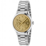 Gucci YA1265035 G-Timeless kuldse sihverplaadiga mesilase motiiviga naiste k&auml;ekell