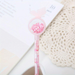 10 tk 0,5 mm T&uuml;drukulik S&uuml;da Liblikas Litrid Geelpliiats Armas Must Veepliiats Loominguline Kontoritarbed Allkirjapliiats lilla