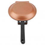 Kahepoolne mittekleepuv klapppann praemunade ja pannkookide valmistamiseks, majapidamisk&ouml;&ouml;gi k&ouml;&ouml;gin&otilde;ud