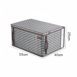 Tekikott N&auml;htav aken Majapidamistarbed Lihtne juurdep&auml;&auml;s tugevdatud k&auml;epidemega tekikott Mugav korrastamine lausriie M-55x40x25cm