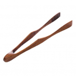 Puidust leivatangid Toidutangid Rootsi lauas libisemiskindlad toiduvalmistamise klambrid Kuumakindel salat r&ouml;stsai Kook Puuviljaklamber BBQ Koduriistad pruun