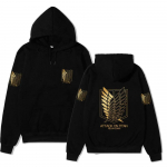 Attack on Titan Hoodie Anime kapuutsid Suures suuruses dressipluusid Cosplay pulloverid lahtised t&auml;navar&otilde;ivad talvesoojad meeste riided naiste XXXXL