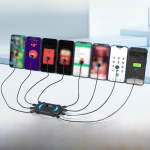 Nutikas mobiiliekraani klikker ja universaalne laadimispistik G40 Standard Black One Device One Head