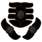 EMS Exercise Muscle Stimulator Hip Trainer Lihastooner Keha Salendav Massager Fitnessivarustus meestele Naine K&otilde;ht K&auml;si Jalg Avaleht 3pcs punane