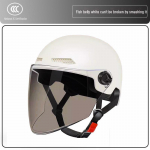 3C sertifitseeritud kerge elektriratta kiiver meestele ja naistele - suvine p&auml;ikesekaitse, poolkiiver 3C New National Standard