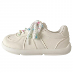 B1911 lateksist sisetald/originaalne ni&scaron;idisain leivakujulised kingad naiste kingad v&auml;ikesed valged kingad 2025 uued pl&auml;tud Dexun kingad 40 beež