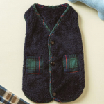 [Lemmikloom] Lihtne taskuvest XL tumesinine