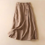 Naiste vabaaja vaba Boho elastne v&ouml;&ouml;koht A-Line Beach Flowy Swing Vacation Maxi seelik taskuga XL