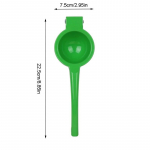 K&auml;sitsi mahlapress tsitrusviljade sidrunipress Puuviljamahlapress Laimipress K&auml;si sidrunimahlapress K&ouml;&ouml;git&ouml;&ouml;riistad N&otilde;udepesumasinas pestav Yellow 1PCS