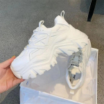 2025 suvi uus paksu tallaga hingav &uuml;he miili muffin isa kingad sport super k&otilde;rged kontsad kassipoja jalad v&auml;ikesed valged kingad naiste kingad 35