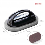 Magic Kitcheni k&auml;snhari Melamiink&auml;sn puhastushari katlakivieemaldus nugapanni puhastaja Tugevad saaste eemaldamise harjad pruun