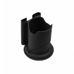 Aerusurfi joogitopsihoidja Universaalne s&uuml;sta joogitops Multifunktsionaalne &uuml;mberkukkumisvastane laua tops Surf veepudel must