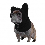 Koera talvem&uuml;ts fliisist soe koera peakate K&otilde;rvakate Reguleeritav koera kapuuts M must