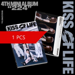 KISS OF LIFE &ndash; 4. minialbum [224] (Ajakiri Ver.)PP 1 PCS