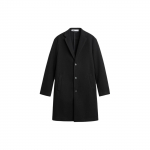Zara &Uuml;hev&auml;rviline &Uuml;he Rinnaga Keskmise Pikkusega TRENCH-jakk Meeste jakid Must 5070300-800 XS