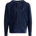 Polo Ralph Lauren Ss23 &Uuml;hev&auml;rviline logoga tikitud lukuga dressipluus Meeste dressipluusid Tumesinine 710877154-005 S black