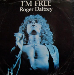 7-tolliline plaat ROGER DALTREY - I'm Free ODS66302 Ode Records 1973 UK Rock Kasutatud
