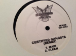 12-tolline vin&uuml;&uuml;lplaat JIM JONES - Certified Gangsta DIP3001 Diplomats 2004 USA r&auml;pp ja hip-hop/R&B Kasutatud