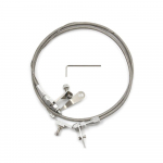 Roostevabast punutud k&auml;igukasti Kickdown Kick Down kaabel Ford C6 C-6 Detenti jaoks