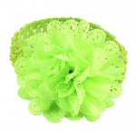 Baby Kids Girls Lace Flower Hairband Headband Dress Up Head band One Size punane
