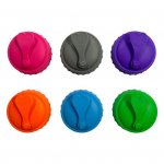 6 tk Silikoonist Purgi Kaas Limonaadi &Otilde;lle Mahla jaoks Korduvkasutatav Kork Standardsetele Purkidele V&auml;ljas Piknikud Telkimine V&auml;rskuse S&auml;ilitaja Kaitsev Joogikate B