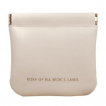 Kunstnahast minikosmeetikakott veekindel elegantne magnetkinnitusega kaasaskantav multifunktsionaalne naiste huulepulk meik h&uuml;gieenipadjakott M&uuml;ndid rahakott Kingitus valge