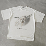 Streetwear Kirjad Graafiline Must T-s&auml;rk Puuvill Unisex Topid T-s&auml;rgid Suvine L&uuml;hikeste Varrukatega T-s&auml;rk S