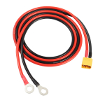 XT60 isasest O-r&otilde;ngaga kaabel &ndash; 1 m 12 AWG silikoonjuhtmega | Usaldusv&auml;&auml;rsed &uuml;hendused RC LiPo ja FPV droonide v&otilde;idus&otilde;iduks | Paindlik ja vastupidav kollane