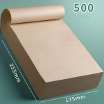 500 lehte mustandpaber, kirjutuspaber, joonestuspaber, m&auml;rkmik, arvutusplokid Graafik Reegli punktiruudustik t&uuml;hi koolikontori kodu&otilde;pilane 500 PCS Blank payment