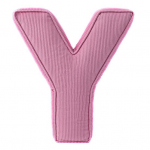 Pink Corduroy Letter Pillow A to Z English Alphabet Throw Pillow Decorative Capital Alphabet Shaped Hugging Cushion Sofa Bedroom Living Room Decor L