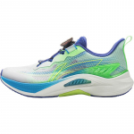 Li Ning Laste Kunpeng 3 Mugavad Mitmek&uuml;lgsed Libisemiskindlad Vastupidavad Madala S&auml;&auml;rega Jooksujalatsid Laste toss Standard-Valge YKFV098-3 37