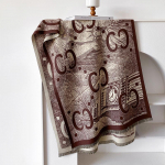 naiste kahepoolne imitatsioonka&scaron;miirist termosall retro etnilises stiilis ni&scaron;&scaron; mitmek&uuml;lgne sall 185 tumepruun v&auml;rv