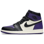 Air Jordan 1 Retro High OG Court Purple Meeste tossud Sail-Black 555088-501 46