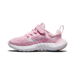 Nike Free RN 2021 PS Pink Foam Laste tossud Valge Roosa-Glasuur Metallik-H&otilde;be CZ3996-610 28