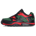 Supreme x Nike Air Cross Trainer 3 Low Must Gorge Roheline Meeste Tossud University-Red CJ5291-001 44