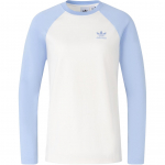 Adidas Originals Trefoil DC RC Pikkade varrukatega T-s&auml;rk tikitud logoga ja v&auml;rviplokkidega &Uuml;mmarguse kaelusega Meeste pealisr&otilde;ivad Heleroosa Sinine IS5376 XXXL