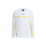 Adidas X National Geographic koost&ouml;&ouml; Tehniline T-s&auml;rk V&auml;litingimustes Kiiresti kuivav Sporditr&uuml;kis &Uuml;mar kaelus Pikkade varrukatega T-s&auml;rk Meeste Topid Valge IL8976 M