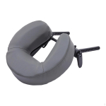 Easy to Install Face Massager Holder with Headrest Pillow Universal Spa Bed Stand Gray gray