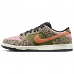 Arts-Rec x Nike Dunk Low SB Vabaaja Unisex Tossud Mitmev&auml;rvilised Khaki Merevaigukollane-Pruun IH3211-200 45