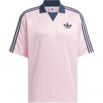 Adidas Originals Logo V&auml;rviplokk Triibuline L&otilde;tv L&uuml;hikeste Varrukate T-s&auml;rk Meeste Topid Roosa JX8982 M