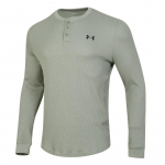 Under Armour Hingav Mugav Pikkade Varrukatega T-s&auml;rk Meeste toppi Hele-Roheline 1302356-504 2XL