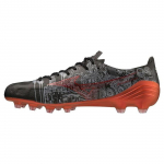 Mizuno Alpha SR4 &Uuml;marotsaline Paelkinnitusega FG (Kummist pikad naelad) Libisemisvastased Vastupidavad Jalgpallikingad Meeste Jalgpallikingad Punane Must P1GA239904 40.5