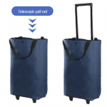 Kokkupandav Kaasaskantav K&auml;sitsi T&otilde;mmatav Ostuk&auml;ru Ratastega Telkimiseks ja Supermarketitesse